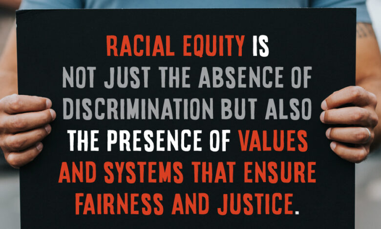 Racial justice and equality