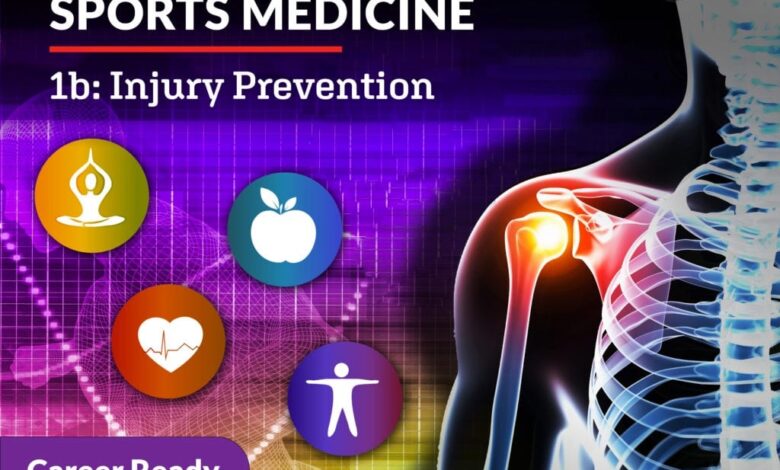 Sports medicine and injury prevention
