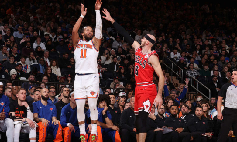 Jalen Brunson, Julius Randle Impress NBA Fans as Knicks Beat Zach LaVine-Less Bulls