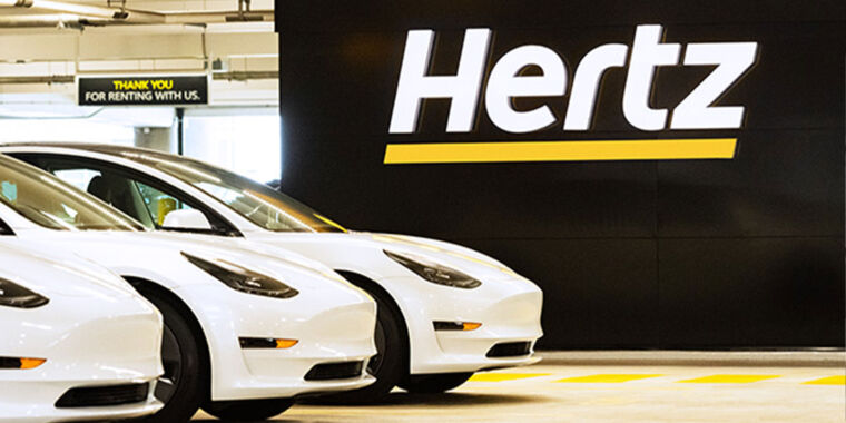 Hertz is selling 20,000 used EVs due to high repair costs
