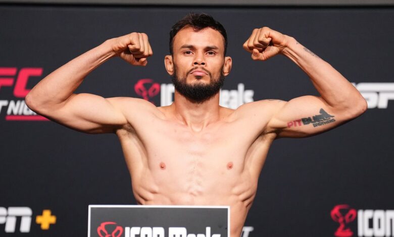 UFC rookie Felipe Bunes confident against top-ranked flyweights after training with Deiveson Figueiredo