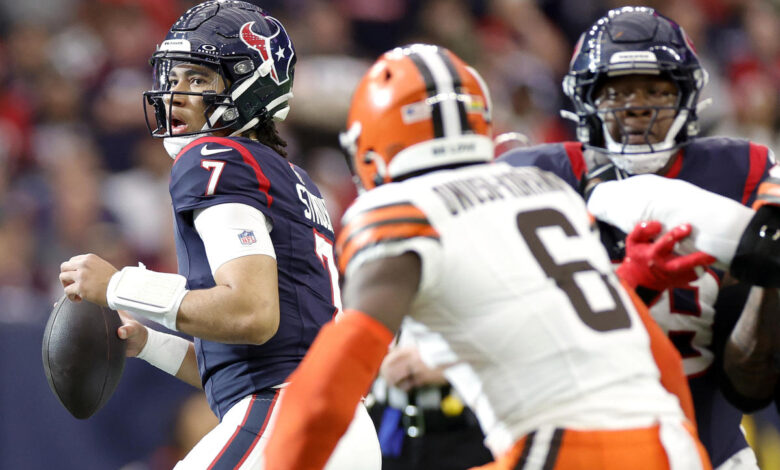 C.J. Stroud makes more history as Texans blow out Browns