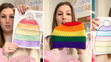 A Teacher Asked Her Students to Color a Picture of a Hat Only to Surprise Them With Their Creation