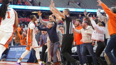 NCAA buzzer beater: Who did it better? Syracuse’s Quadir Copeland over Miami or Texas’ Tyrese Hunter vs. Baylor