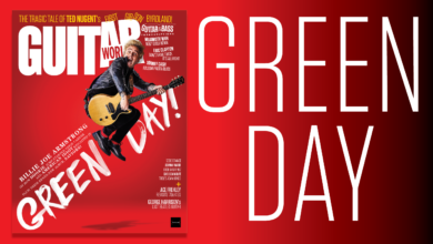 Green Day, Ace Frehley and George Harrison’s last Beatles guitar – only in the new Guitar World