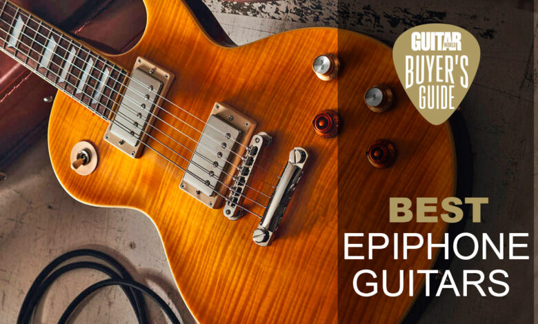 Best Epiphone Guitars 2024: classic Les Pauls, Flying Vs and more