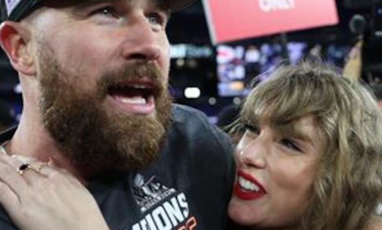Taylor Swift Celebrates, Travis Kelce Going to 2024 Super Bowl!