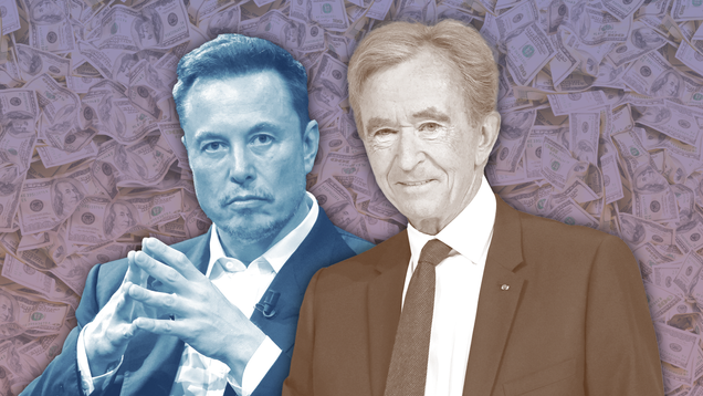 Elon Musk and Bernard Arnault keep taking turns as the world’s richest person