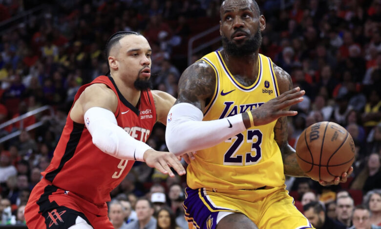 Lakers Criticized by NBA Fans as LeBron James, LAL Lose to Dillon Brooks, Rockets