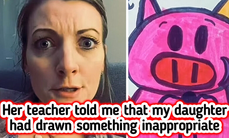Mother Is FURIOUS After Her Daughter’s Drawing Was Confiscated at School and Labelled “Inappropriate”