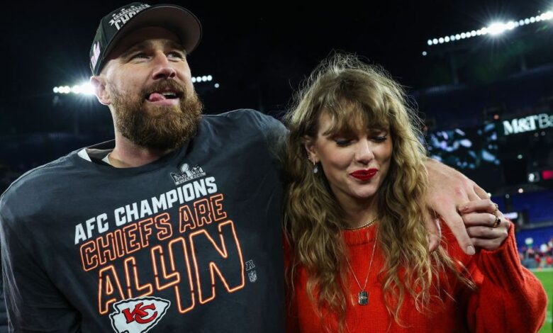 Here’s Why Travis Kelce Won’t Be at the 2024 Grammys With Taylor Swift