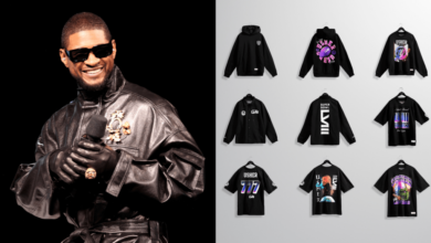 Mitchell & Ness Collab With Usher For Super Bowl LVIII Capsule