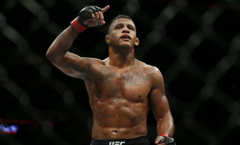 ‘I didn’t see no cast’: Gilbert Burns not buying Covington’s broken foot excuse