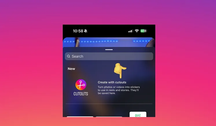 Instagram Adds Video Cut Out Option to Create Animated Stickers