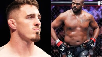 UFC heavyweight champion Jon Jones says a future fight with interim title holder Tom Aspinall is “definitely not off the table”