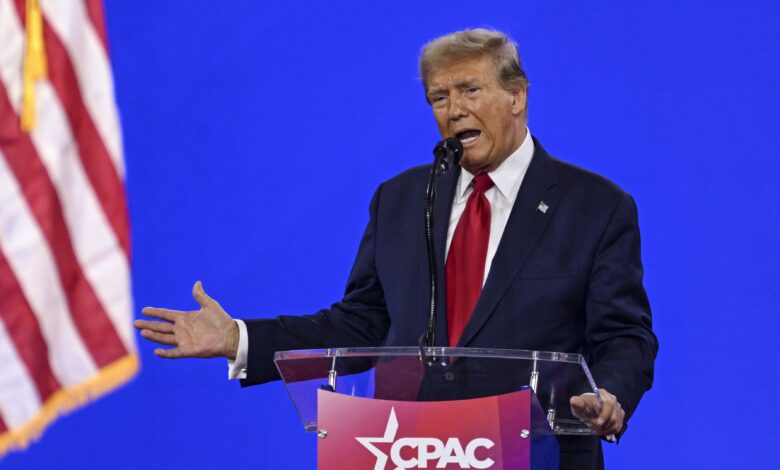 Donald Trump Dubs Himself a “Political Dissident” in CPAC Speech