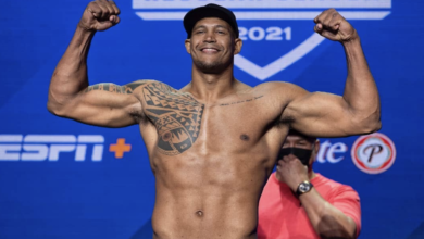 PFL’s Renan Ferreira believes Francis Ngannou knows he’s a threat: “I saw he had an uncomfortable smile on his face”