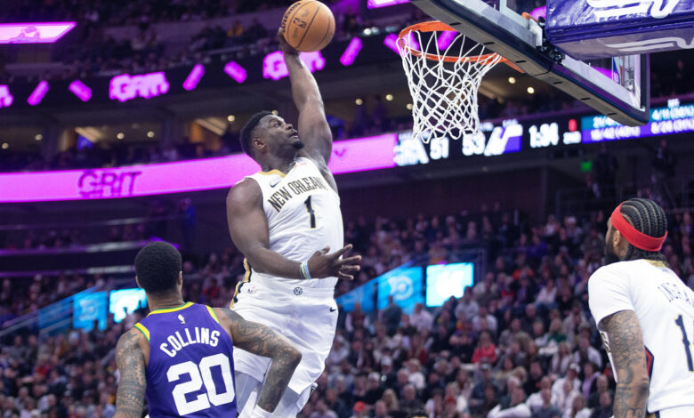 Pelicans’ Zion Williamson says he will only enter dunk contest if he’s makes NBA All-Star Game
