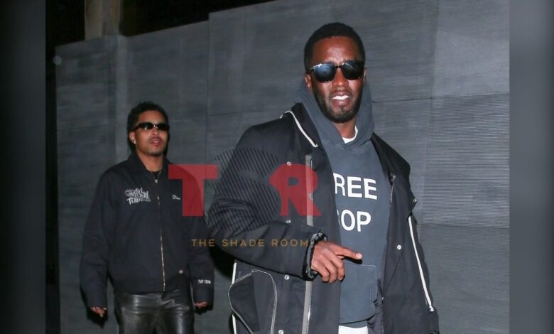 Exclusive: Diddy Pops Out For A Family Dinner In Los Angeles Amid Piling Sexual Assault Accusations (Exclusive Photos)