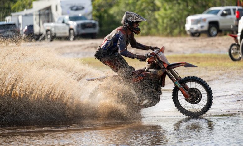 Watch: Sandy, Muddy, and Rainy Wild Boar GNCC Motorcycle Highlights & Results