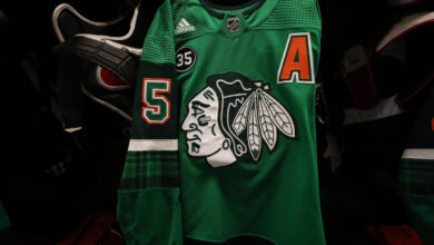 The controversial reason Blackhawks won’t wear green St. Patrick’s Day jerseys this season