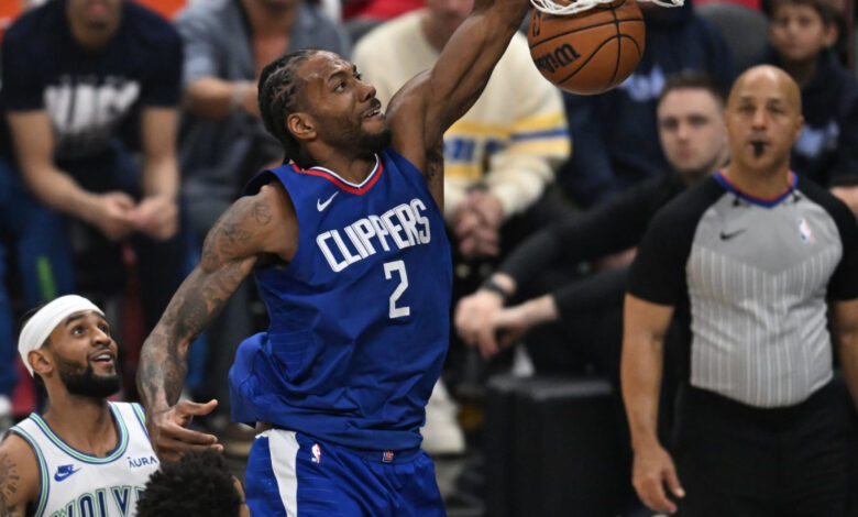 Clippers’ Kawhi Leonard Out vs. Timberwolves with Back Spasms; Left Arena amid Injury