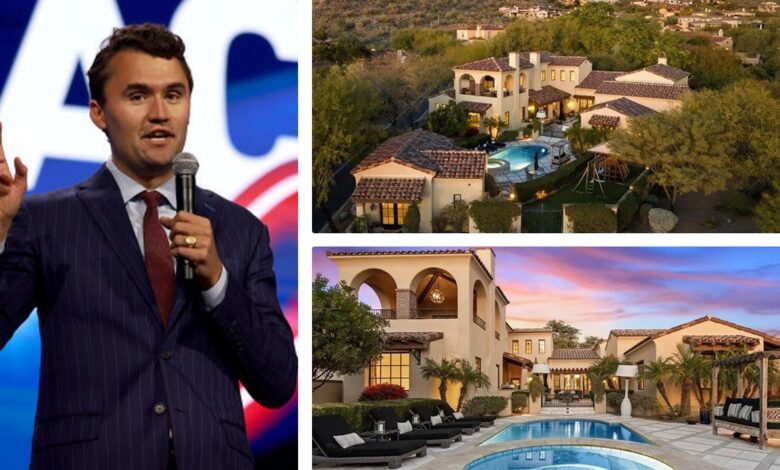 Turning Point USA Founder Charlie Kirk Is Selling His Scottsdale Mansion for $6.5M