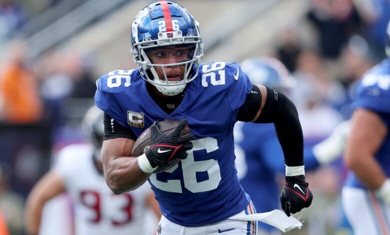 Overreactions, reality checks after first week of free agency: Giants better off without Saquon Barkley?