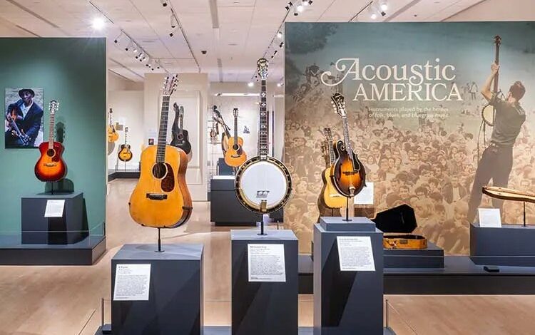 ‘Acoustic America’ Exhibition Celebrates the Instruments and Players that Have Shaped Acoustic Music