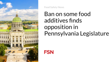 Ban on some food additives finds opposition in Pennsylvania Legislature