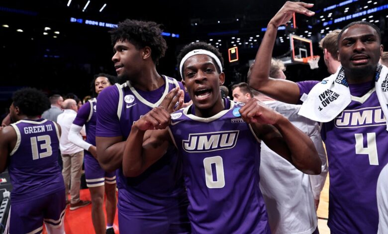 2024 March Madness scores winners and losers: James Madison shocks Wisconsin, SEC’s struggles continue