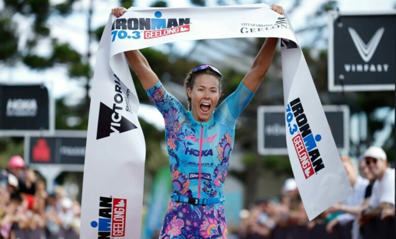 IRONMAN 70.3 Geelong Results: Osborne and Salthouse win as Bishop claims Taupo spot
