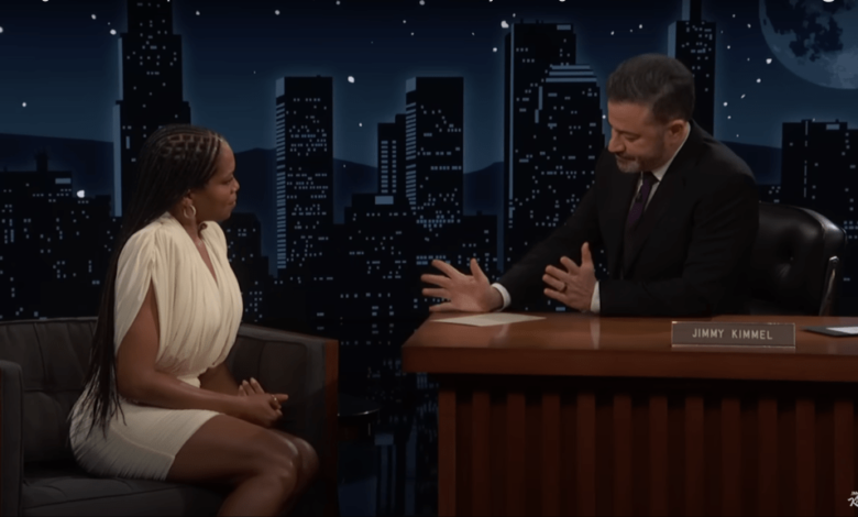 Jimmy Kimmel Holds Back Tears During Regina King Interview Since Son’s Death