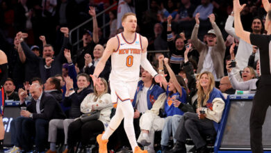 Donte DiVincenzo torches Pistons, sets new Knicks record with 11 3-pointers