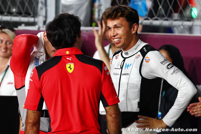 Albon : Sainz a dû ressentir ‘quelque chose de bizarre’ dans sa F1
