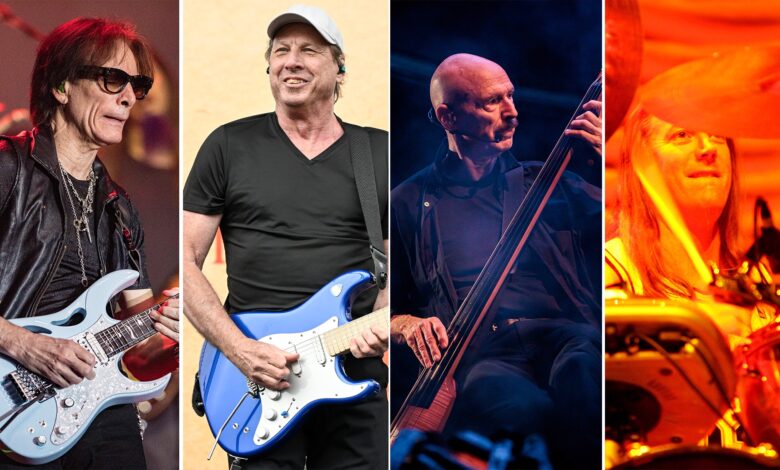 “Robert Fripp is one of our historical geniuses… I will be putting my best foot forward to respect this great music”: Steve Vai, Adrian Belew, Tony Levin and Danny Carey reveal full details of new King Crimson supergroup tour