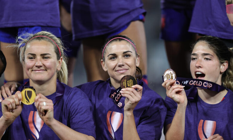USWNT captain Lindsey Horan and Alex Morgan issue statement after Korbin Albert apologizes for anti-LGBTQ content