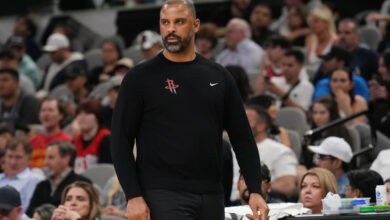 Ime Udoka Calls Out ‘Soft or Scared’ Rockets After Loss to Steph Curry, Warriors