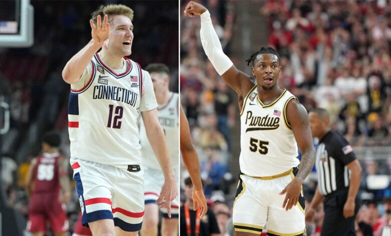 2024 NCAA basketball championship game: UConn vs. Purdue matchup set as March Madness concludes