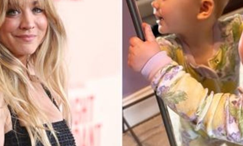 Kaley Cuoco Shares Cute Pics of Daughter Matilda Discovering Her Own Reflection