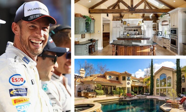 Formula One Racer Jenson Button Buys $6.2M Agoura Hills, CA, Abode