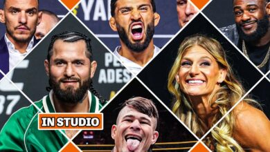 The MMA Hour with Jorge Masvidal in studio, Kayla Harrison, Aljamain Sterling, Arman Tsarukyan, Renato Moicano, Diego Lopes and more at 1 p.m. ET