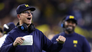 Video: Jim Harbaugh Gets Live Tattoo for Michigan Championship, ‘Impervious to Pain’