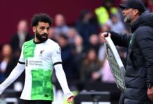Jurgen Klopp, Mohamed Salah involved in heated exchange