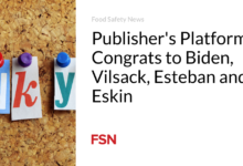 Publisher’s Platform: Congrats to Biden, Vilsack, Esteban and Eskin