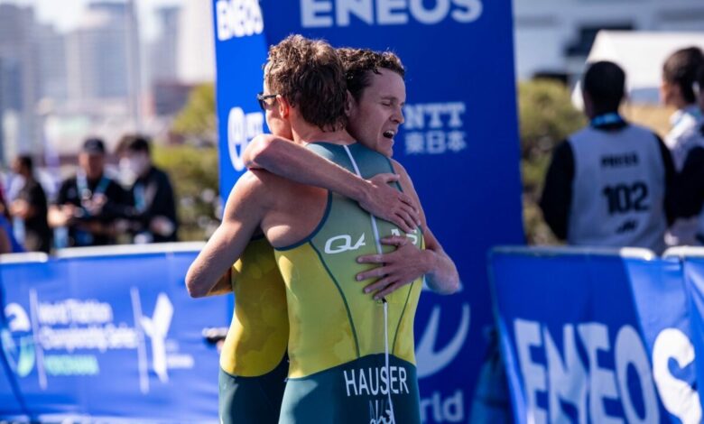 Australian roommates clinch Olympic dream with WTCS Yokohama podium finish