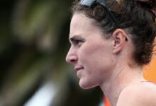 Gwen Jorgensen shares thoughts after missing out on automatic Olympic selection at WTCS Yokohama