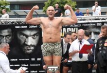 Tyson Fury vs. Oleksandr Usyk weigh-in video