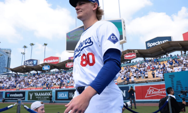 Dodgers’ Emmet Sheehan Out for 2024 MLB Season After Surgery on Elbow Injury