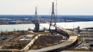 US, Canadian Crews Will Meet in the Middle With Gordie Howe Bridge Sections